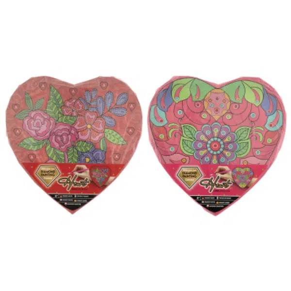 Diamantové malování Srdce 29x29,5 cm