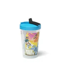 LEGO Ninjago kelímek s brčkem - modrá