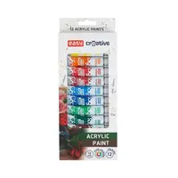 Barvy akrylové EASY Creative 12ks 12ml