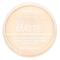 RIMMEL LONDON Stay Matte Kompaktní pudr 001 Transparent 14 g