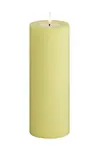 Deluxe Homeart  Led sviečka  Lys Gul Bloklys 7,5 x 20 cm