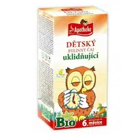 APOTEKE Dětský čaj uklidňující BIO 20x1,5 g