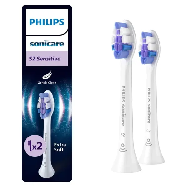 PHILIPS SONICARE HX6052/87 Sensitive standard náhradní hlavice 2 kusy