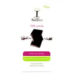 BALANCE Hořká čokoláda 72 % s kakaovými zrny a stévií bez přidaného cukru 85 g