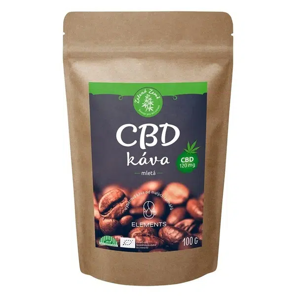 ZELENÁ ZEMĚ CBD káva 100 g