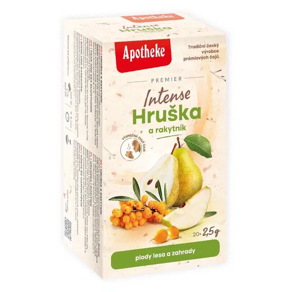 APOTHEKE Čaj hruška a rakytník intense 20 sáčků