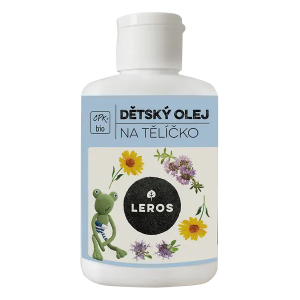 LEROS Dětský olej na tělíčko 100 ml