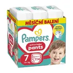 PAMPERS Active baby kalhotkové plenky Monthly box S7 114 kusů