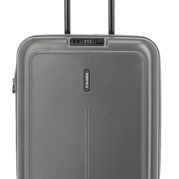 Palubní kufr Travelite Basics Foldable Trolley S Anthracite