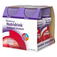 NUTRIDRINK Compact protein příchuť lesní ovoce 4 x 125 ml