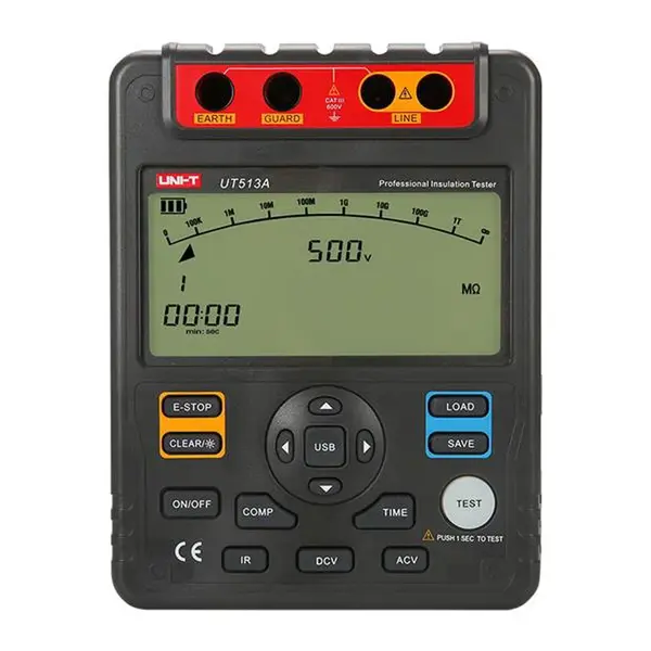 Tester izolačního odporu UNI-T UT513A