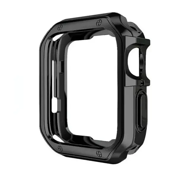 Soft Strong pouzdro, Apple Watch 7 / 8 / 9, 41 mm, černé