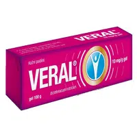 VERAL 10 mg/g gel 1x100g II