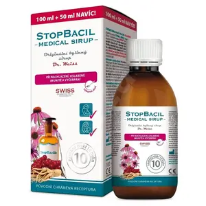 DR. WEISS Stopbacil medical sirup 100 + 50 ml navíc