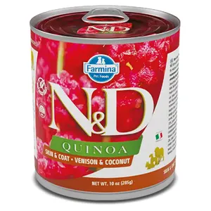 N&D Quinoa Venison & Coconut Adult pro psy 285 g