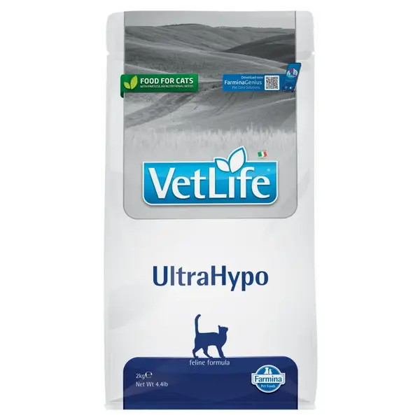 VET LIFE Natural Ultrahypo granule pro kočky, Hmotnost balení: 10 kg