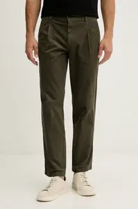 BOSS Orange  kalhoty pánské manšestrové Chino_Pleated_3