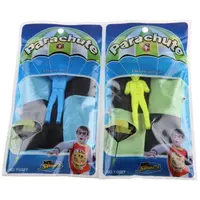 Parašutista 4 barvy - žlutý panák