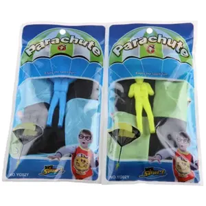 Parašutista 4 barvy - žlutý panák