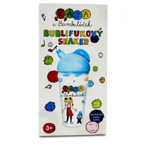 Kája a Bambuláček Bublifukový Shaker - modrý