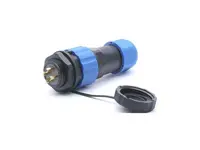 Konektor a zdířka SP/SD20-4P vodotěsný na kabel a panel