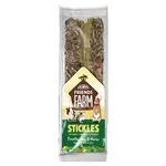 SUPREME Tiny Friends Farm Stickles seno a bylinky tyčinky 2 kusy 100 g