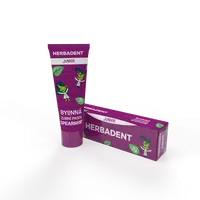 HERBADENT Junior Spearmint bylinná zubní pasta 75 g