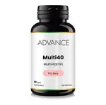 ADVANCE Multi40 multivitamin pro ženy 90 kapslí