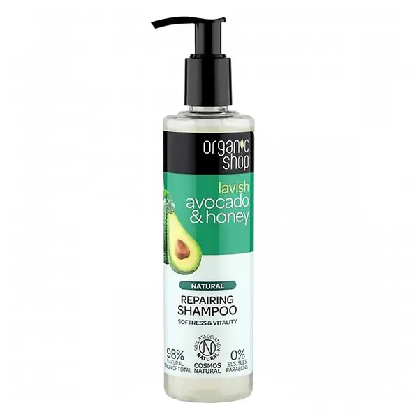 ORGANIC SHOP Obnovující šampón Avokádo a Med 280 ml
