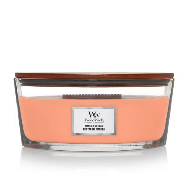 WOODWICK Vonná svíčka loď Manuka Nectar 453 g