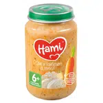 HAMI Rýže s kuřecím masem a mrkví od 6.měsíce 200 g