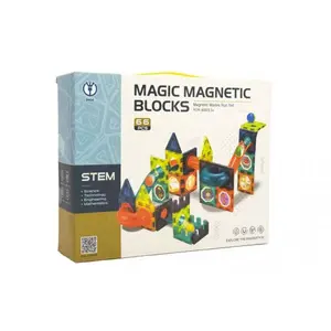Magnetická stavebnice plast 66ks