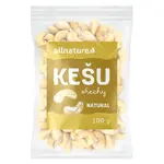 ALLNATURE Kešu jádra 100 g