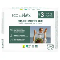 ECO BY NATY Ekoplenky Midi 4-9 kg 30 kusů