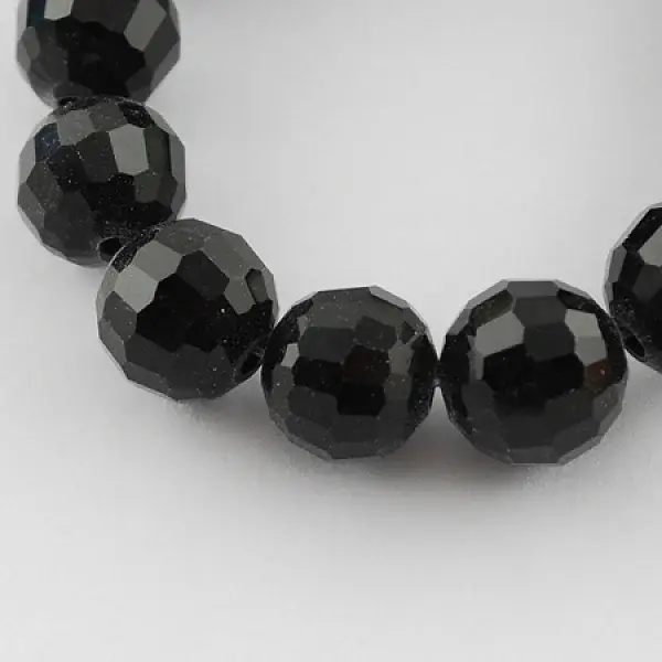 Transparent Glass Bead Strands