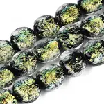 Handmade Foil Glass Beads Strands