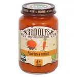 RUDOLFS Bio příkrm dýně a mrkev 4m+ 190 g