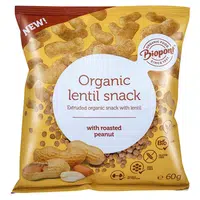 BIOPONT Čočkové křupky s arašídy BIO 60 g