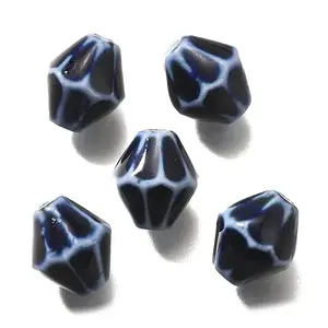 Vintage Style Glazed Ceramic Porcelain Beads