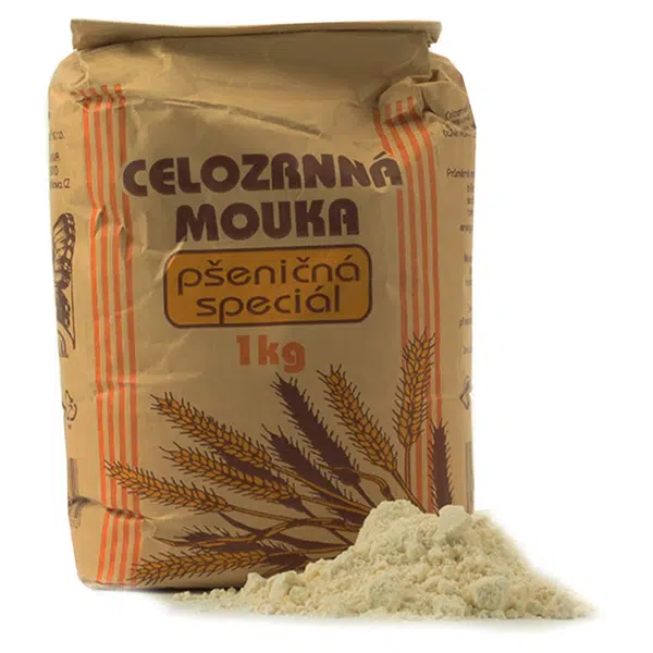 NATURAL JIHLAVA Mouka celozrnná pšeničná speciál natural 1000 g