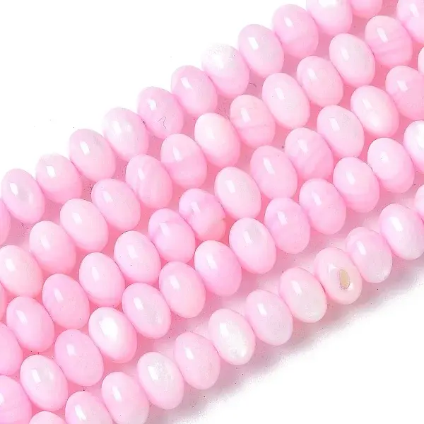 Natural Freshwater Shell Beads Strands