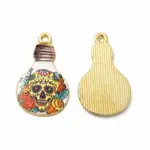 Alloy Printed Pendants