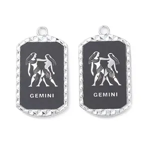 Alloy Twelve Constellations Series Big Pendants