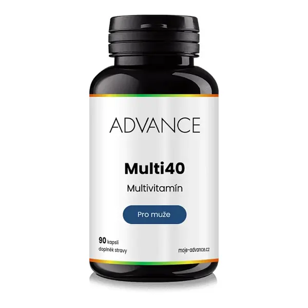 ADVANCE Multi40 multivitamín pro muže 90 kapslí