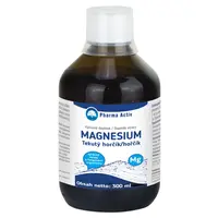 PHARMA ACTIV Tekutý hořčík + vitamín C s malinovou příchutí 300 ml
