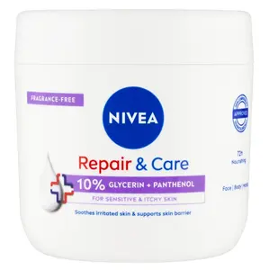 NIVEA Tělový krém Repair&Care Sensitive 400 ml