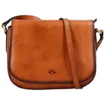 Dámská kožená crossbody kabelka koňaková - Katana Pure