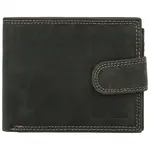 Pánská kožená peněženka černá - Bellugio Santiago