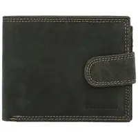 Pánská kožená peněženka černá - Bellugio Santiago