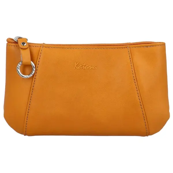 Dámská kožená peněženka žlutá - Katana Bealin